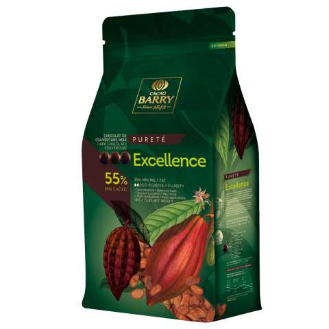 Chocolate Amargo Excellence Cacao Barry 55% - 5kg