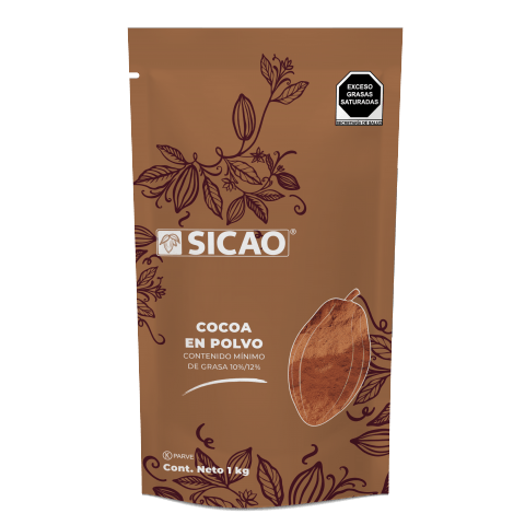 Especialidades - Cocoa Natural 10%-12% - Polvo - Bolsa 1 kg