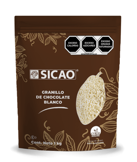 Especialidades - Granillo de Chocolate Blanco - Caja 10kg