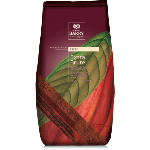 Cacao powder - Extra Brute - powder - 1 kg bag