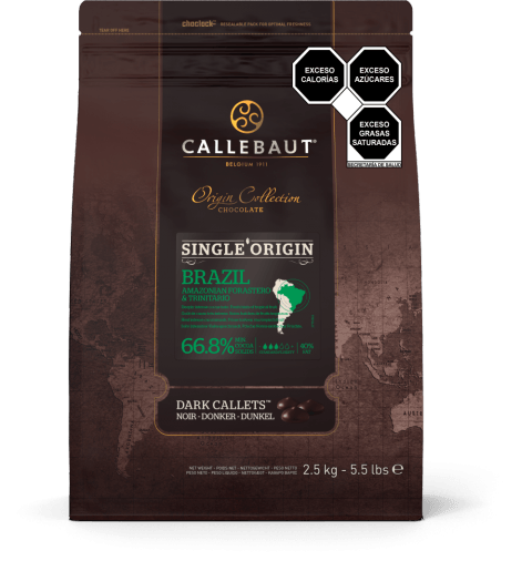 Dark Origin Chocolate - Brazil - 2.5kg Callets