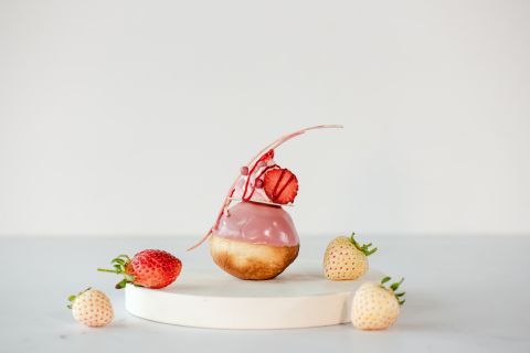 Strawberry Ruby Doughnut