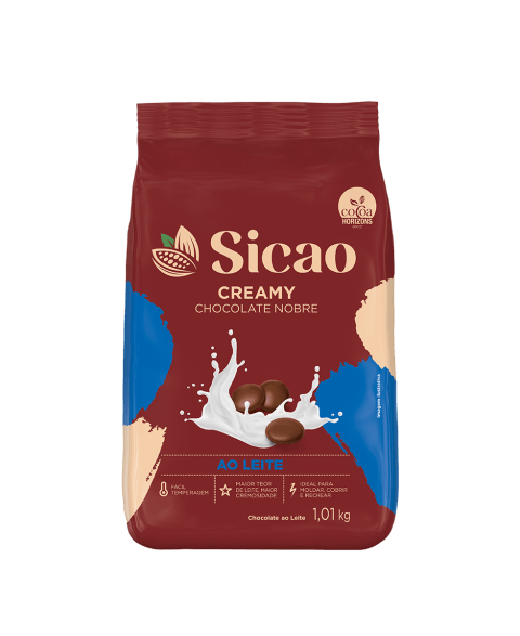 Chocolate Ao Leite Creamy Sicao Nobre 1,01 kg