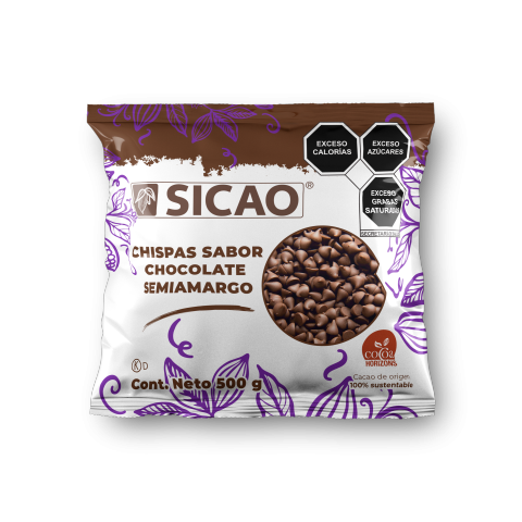 Sucedáneo - Chispas Sabor Chocolate Semiamargo - Chispas - Bolsa 500 g