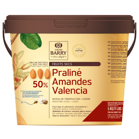 Praliné - 50% Valencia Almonds - paste - 5kg bucket
