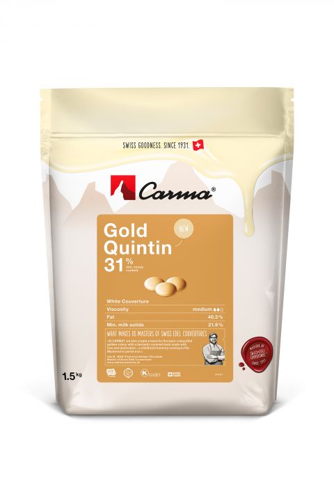 Chocolate Gold Quintin Carma 31% - 1,5kg
