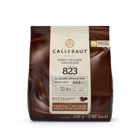 Chocolate Ao Leite 823 Callebaut 33,6% - 0,4kg