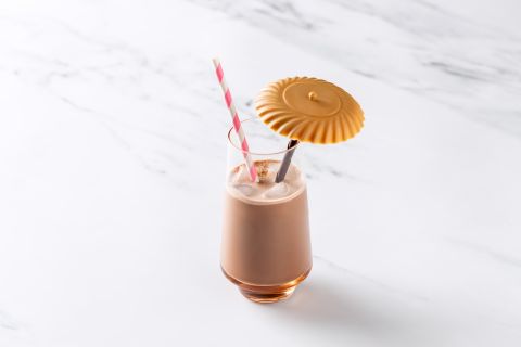 Spiced Gold Chocolate Cocktail