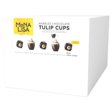Medium Tulip  Marbled Cup