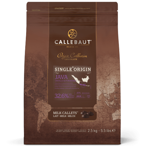Chocolate Ao Leite Origens Java Callebaut 32,9% - 2,5kg