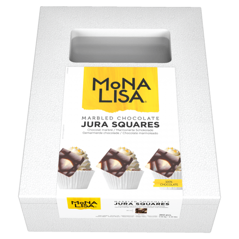 Marbled Chocolate Jura Squares