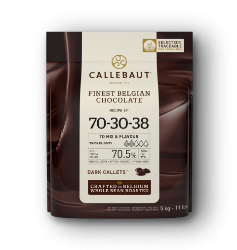 Dark Chocolate - 70-30-38 - 5kg Callets