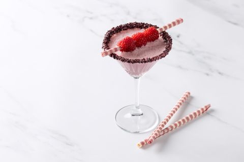 Ruby Berry Chocolate Cocktail
