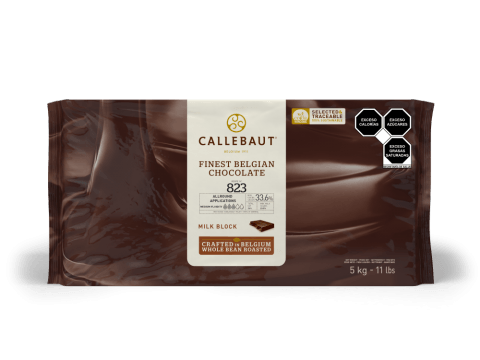 Chocolate - Milk Recipe N° 823 33.6% - block - 5kg