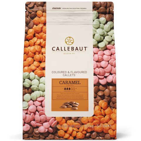 Chocolate - Caramel Callets - 2.5kg Callets
