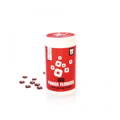 Power Flowers Classic Red - Food Colorants - 50 pcs