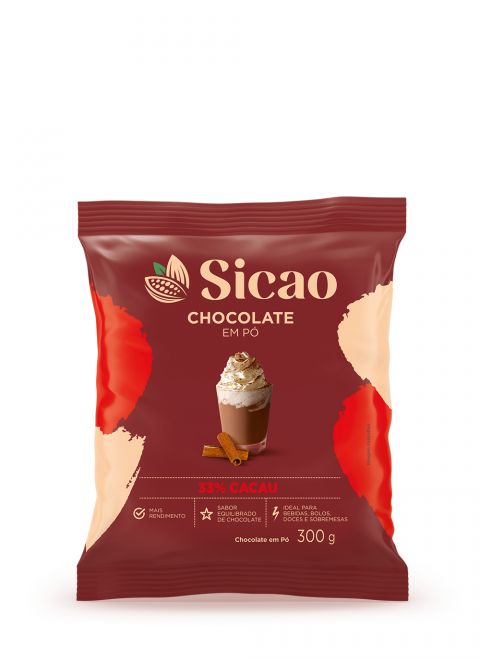 Chocolate em Pó Sicao 33% - 300 g