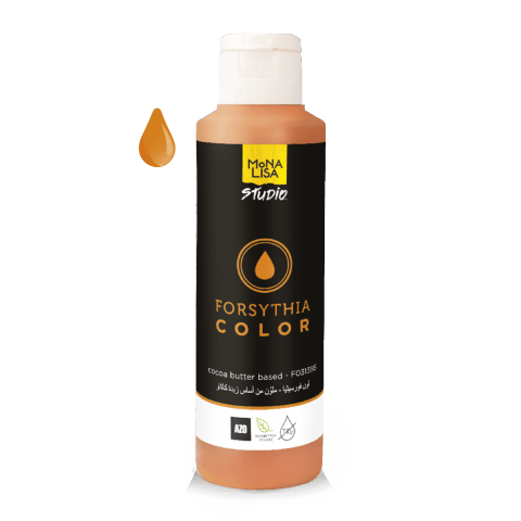 Colored Cocoa Butter Orange Forsythia - Food Colorant - 245gr