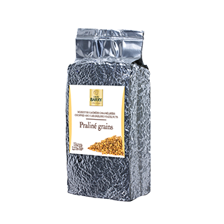 Caramelised nuts - Praliné Grains - 1kg vacuum bag