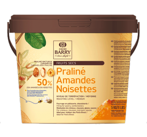 Praliné - 50% Almonds Hazelnuts - paste - 1kg bucket