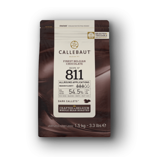 Dark Chocolate - 811 - 1.5kg Callets
