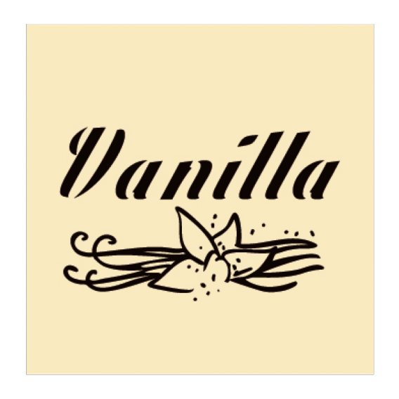 Vanilla - Chocolate Decorations - Square Plaque - 280 pcs