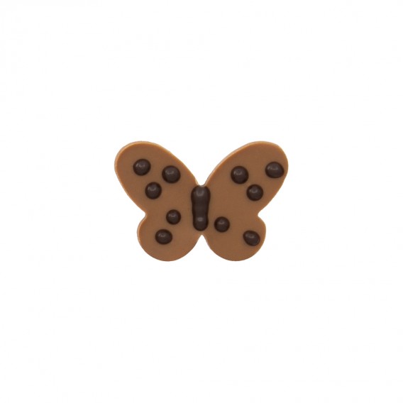Original Butterfly - Chocolate Decorations - Butterfly Plaque - 196 pcs