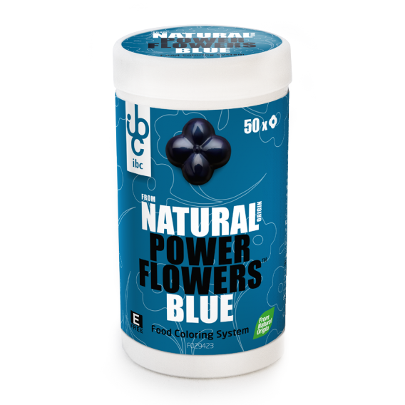 Power Flowers Blue - Food Colorants - 50 g - From Natural Origin