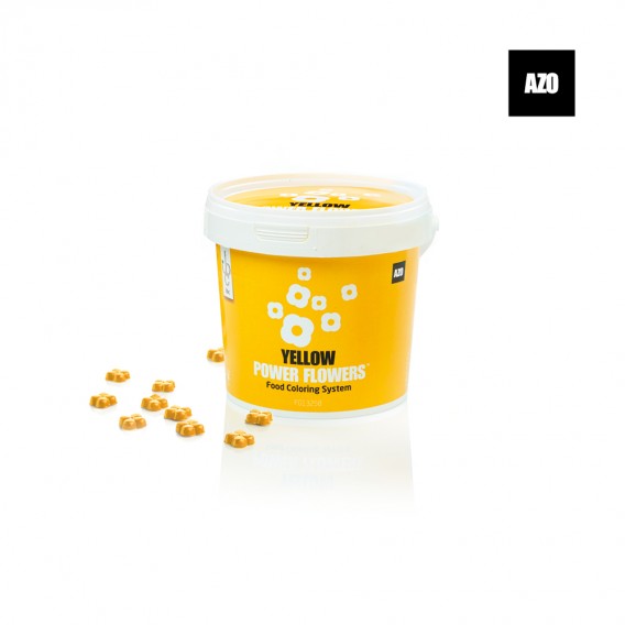 Power Flowers Azo Yellow - Food Colorant - 500gr