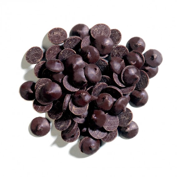 Dark chocolate chips M without added sugar