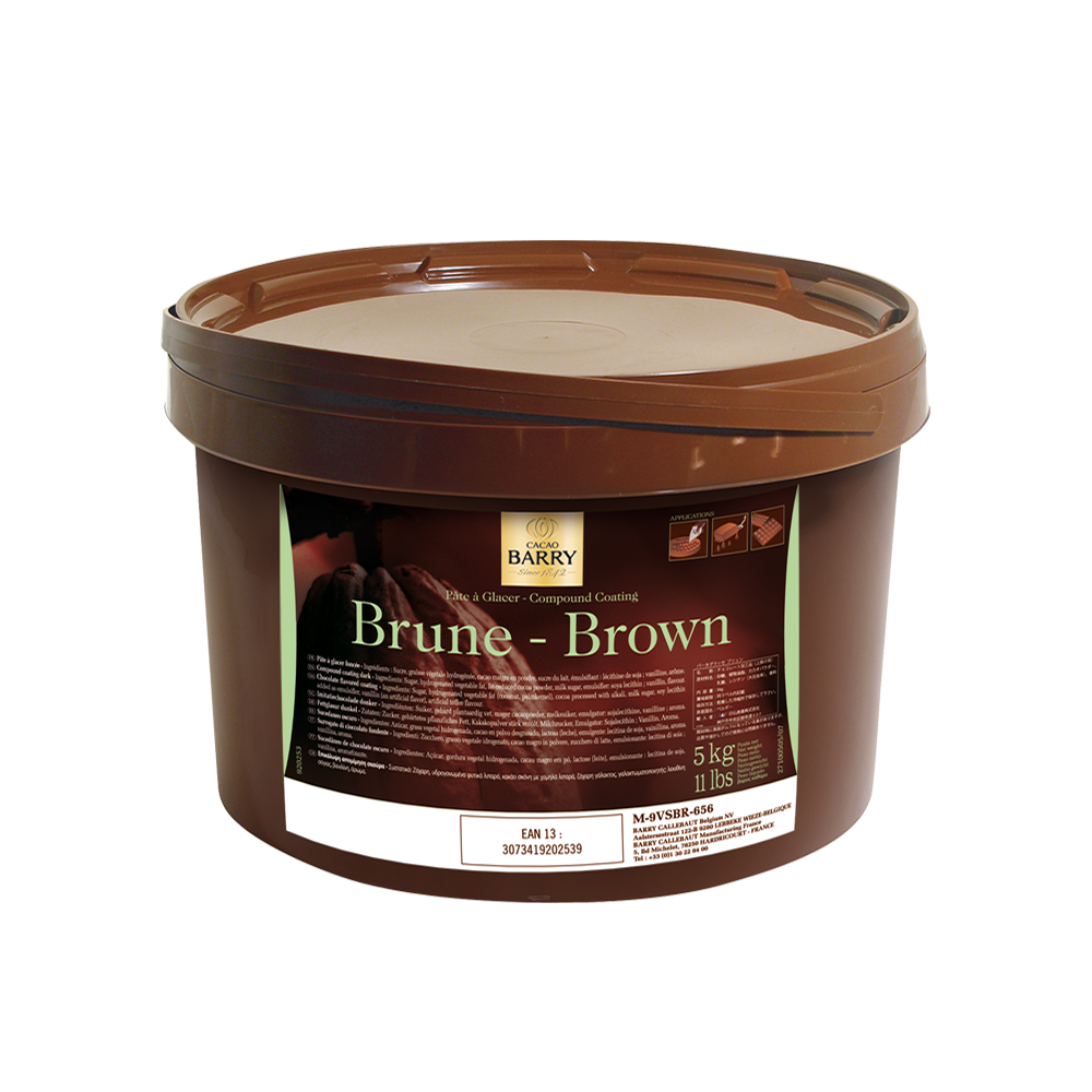 Cacao Barry Dark Chocolate Coating Pate A Glacer Brune – Rader Foods