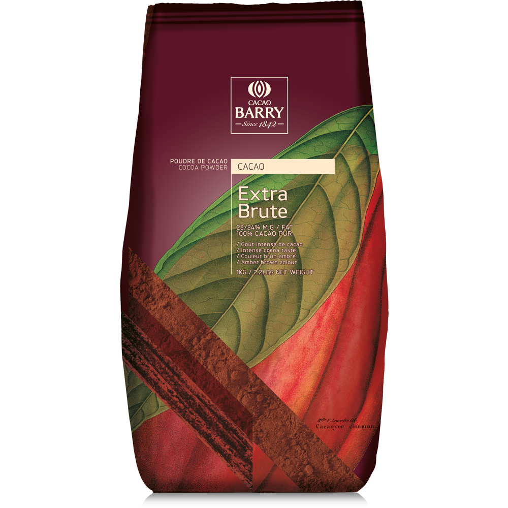 Cacao powder - Extra Brute - powder - 1 kg bag (1)