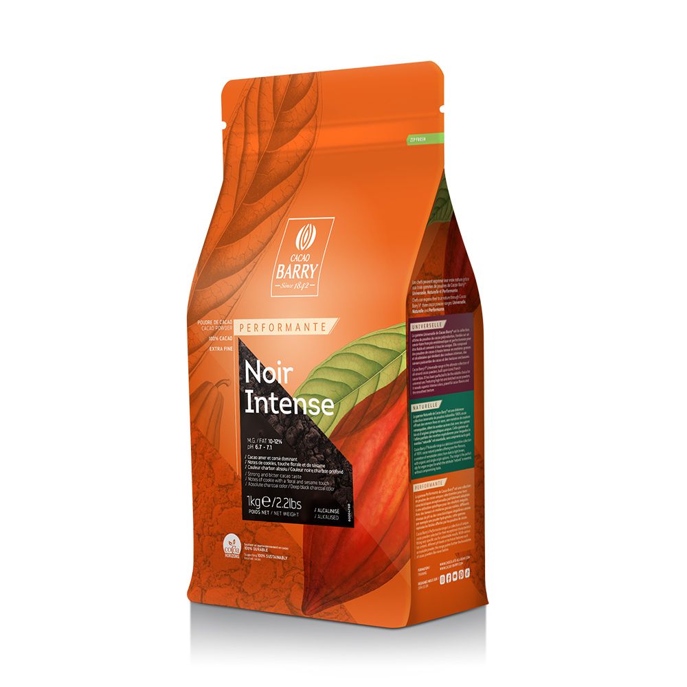 Cacao powder - Noir Intense 10-12% - powder - 1kg bag (1)