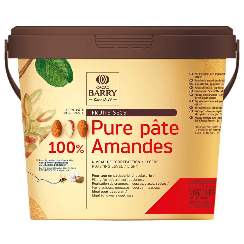 Pure Paste - 100% Almonds - paste - 5kg bucket (1)