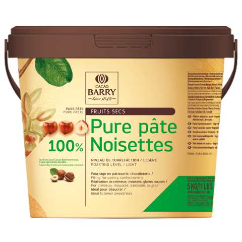 Pure Paste - 100% Hazelnuts - paste - 5kg bucket