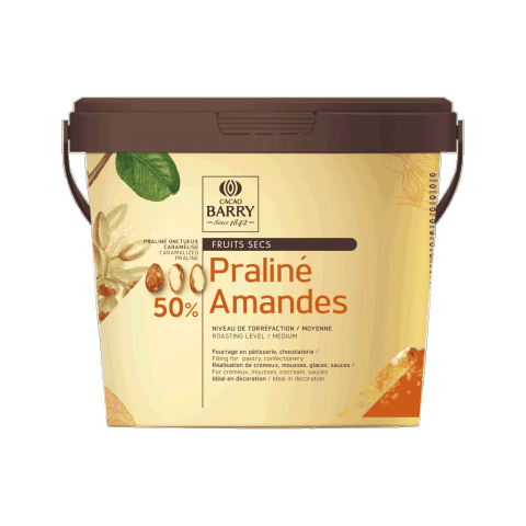 Praliné - 50% Almonds - paste - 5KG bucket
