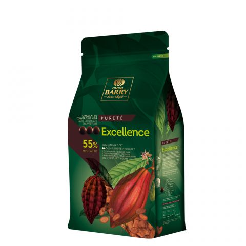 Chocolate Amargo Excellence Cacao Barry 55% - 5kg