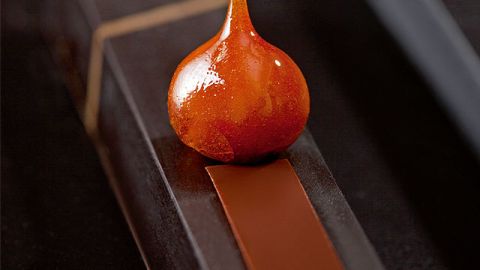 Gourmet snack chocolate-hazelnut