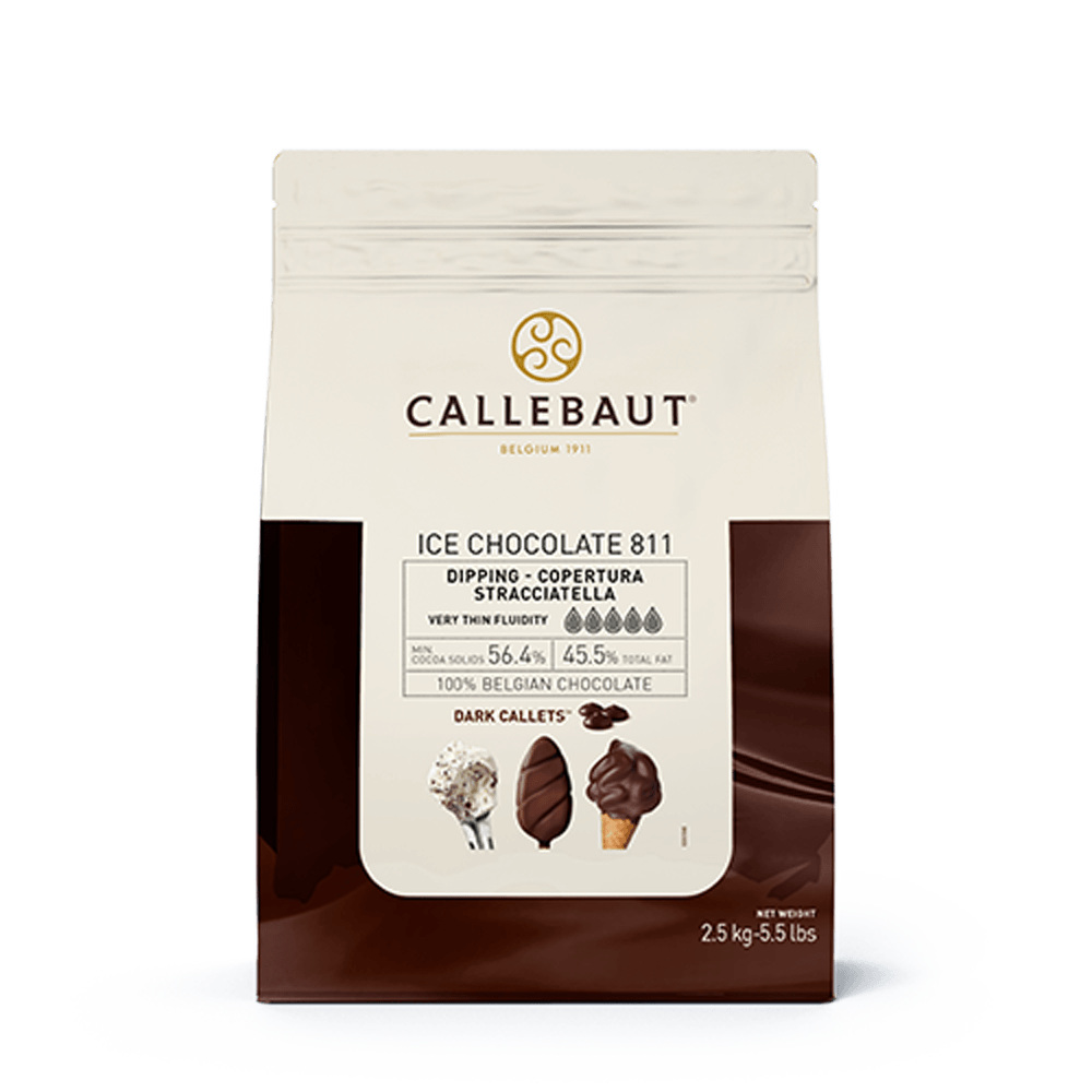 Gelato - Ice Chocolate Dark - 2.5kg Bag (1)