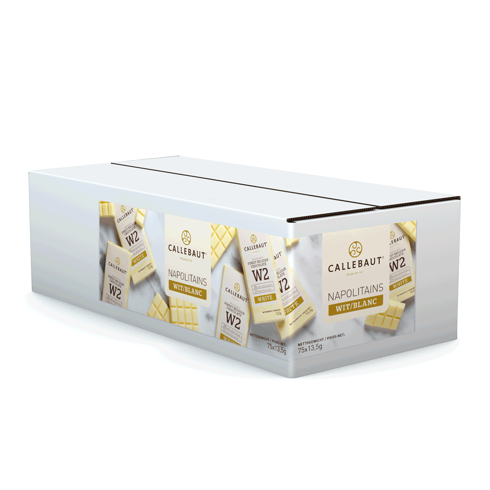 Callebaut® Mini-reepjes Wit W2 (1)