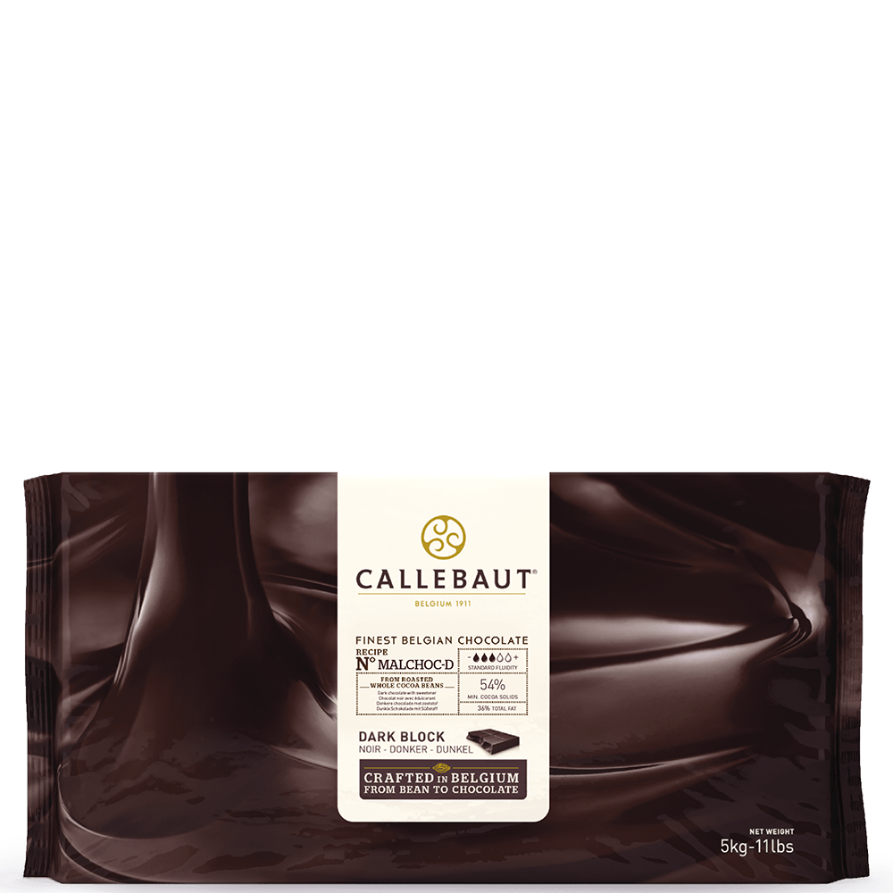 Dark Chocolate with Maltitol - MALCHOC-D - 5kg Block (1)