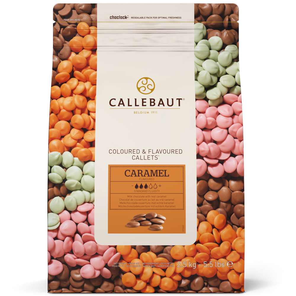 Chocolate - Caramel Callets - 2.5kg Callets (1)