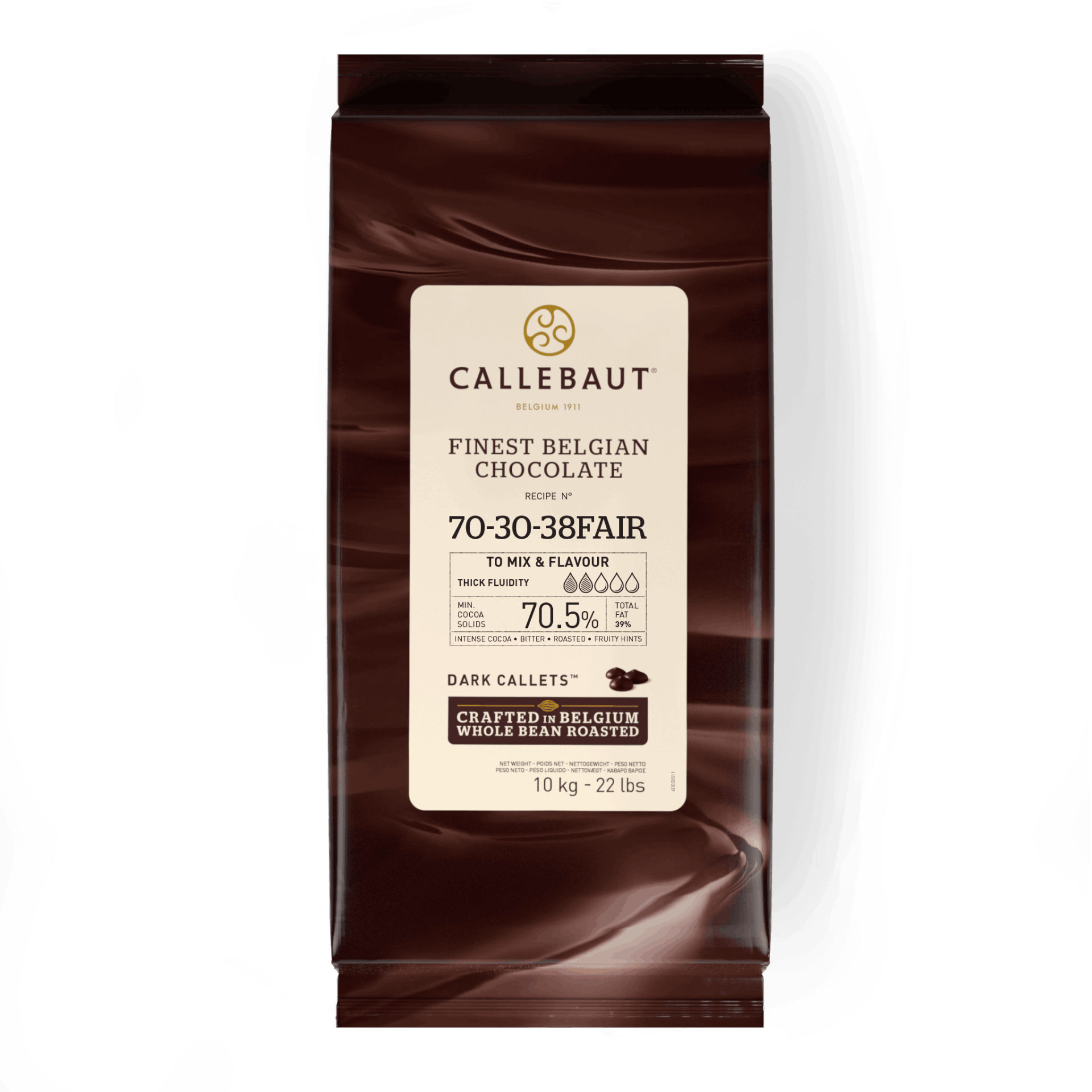 Dark Chocolate - 70-30-38 - 10kg Callets (1)