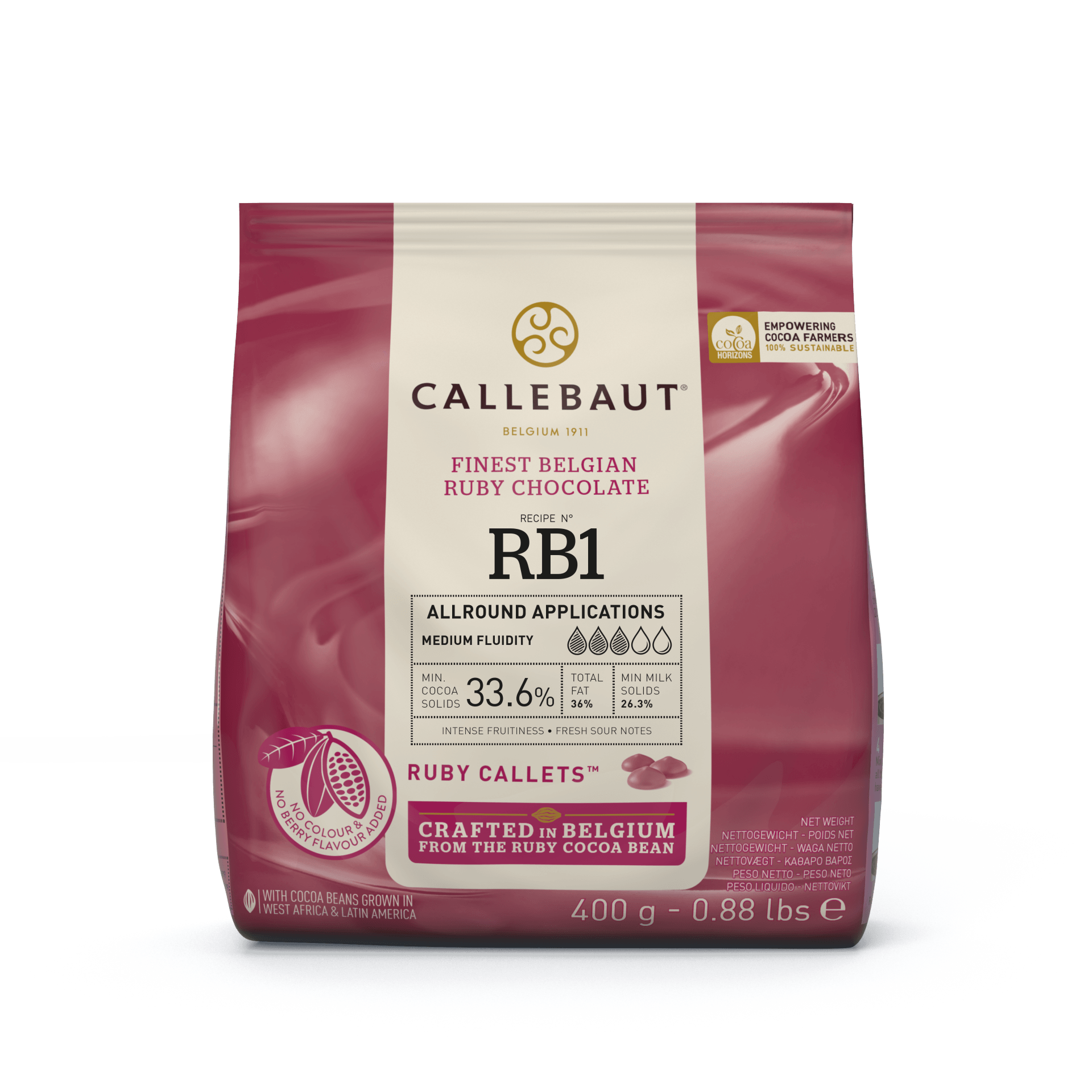 Ruby Çikolata- RB1 - 400g Callets (1)