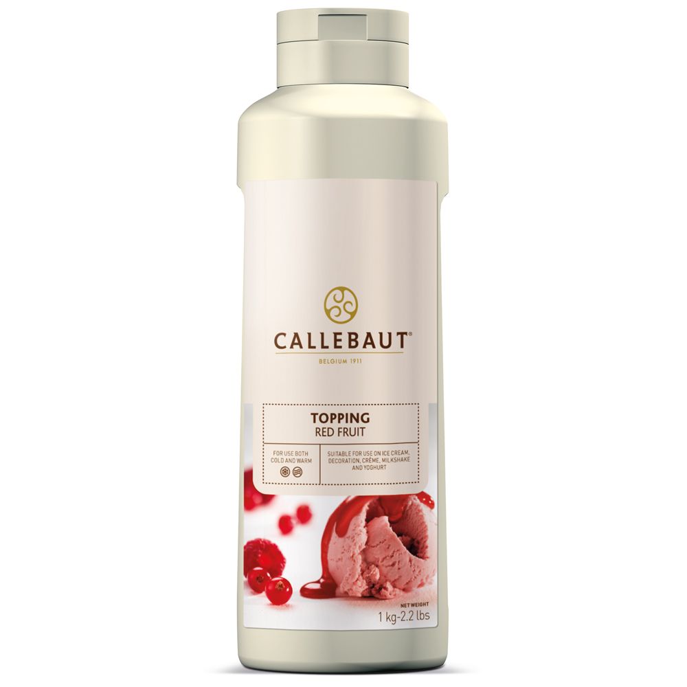 Ready To Use - Red Fruit Topping - 1kg Bottle (1)