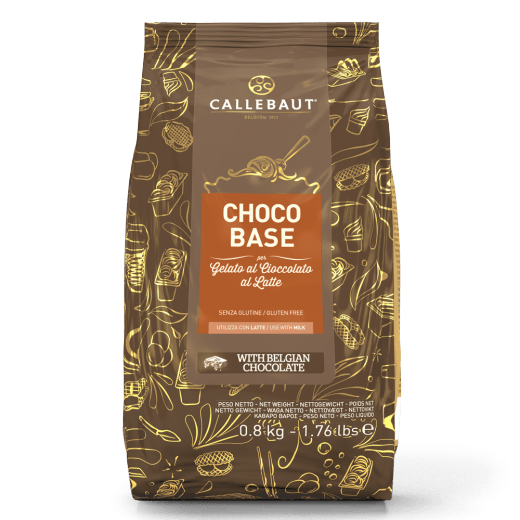 Gelato - ChocoBase Milk - 800g Bag