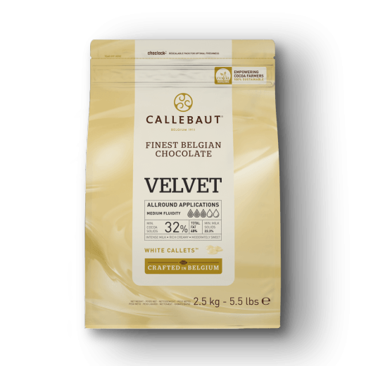 White Chocolate - Velvet - 2.5kg Callets
