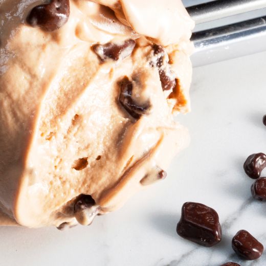 Hazelnut, gelato and ChocRocks™ stracciatelli