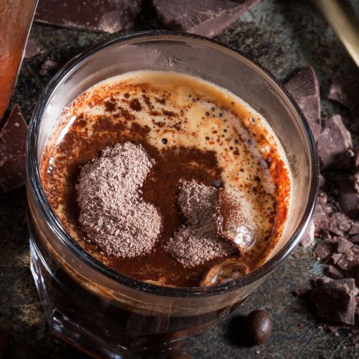 Spicy chocolate coffee
