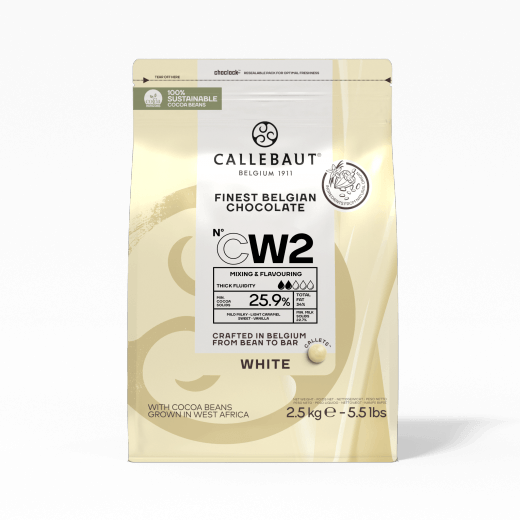 White Chocolate - CW2 - 2.5kg Callets